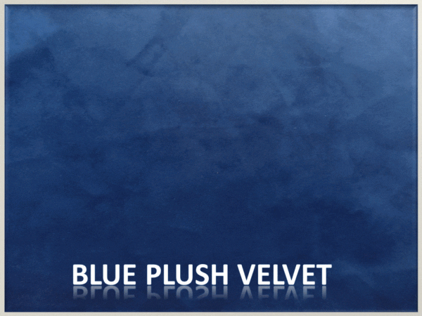 Blue Plush Velvet