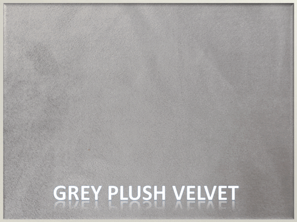 Grey Plush Velvet