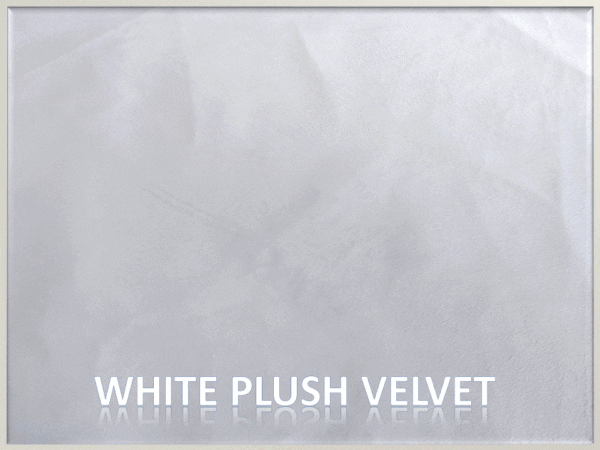 White Plush Velvet